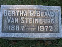 VanSteinburg, Bertha R. (Beavan)